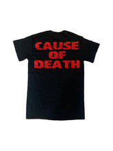 Vintage 00s Obituary Cause of death double side print hardcore metal t-shirt size small